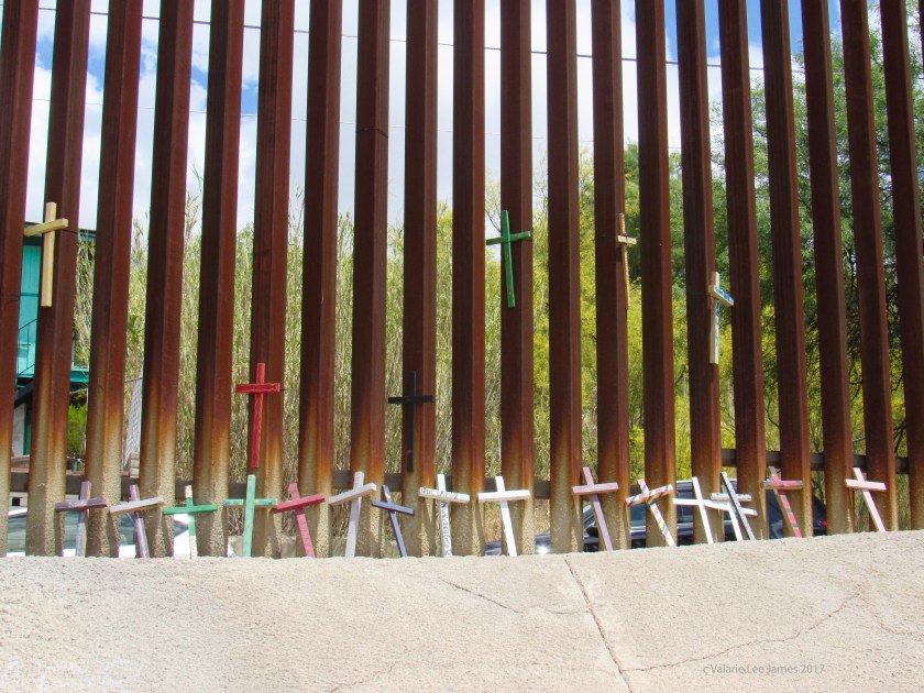 Crosses leaning on Wall.IMG_2367